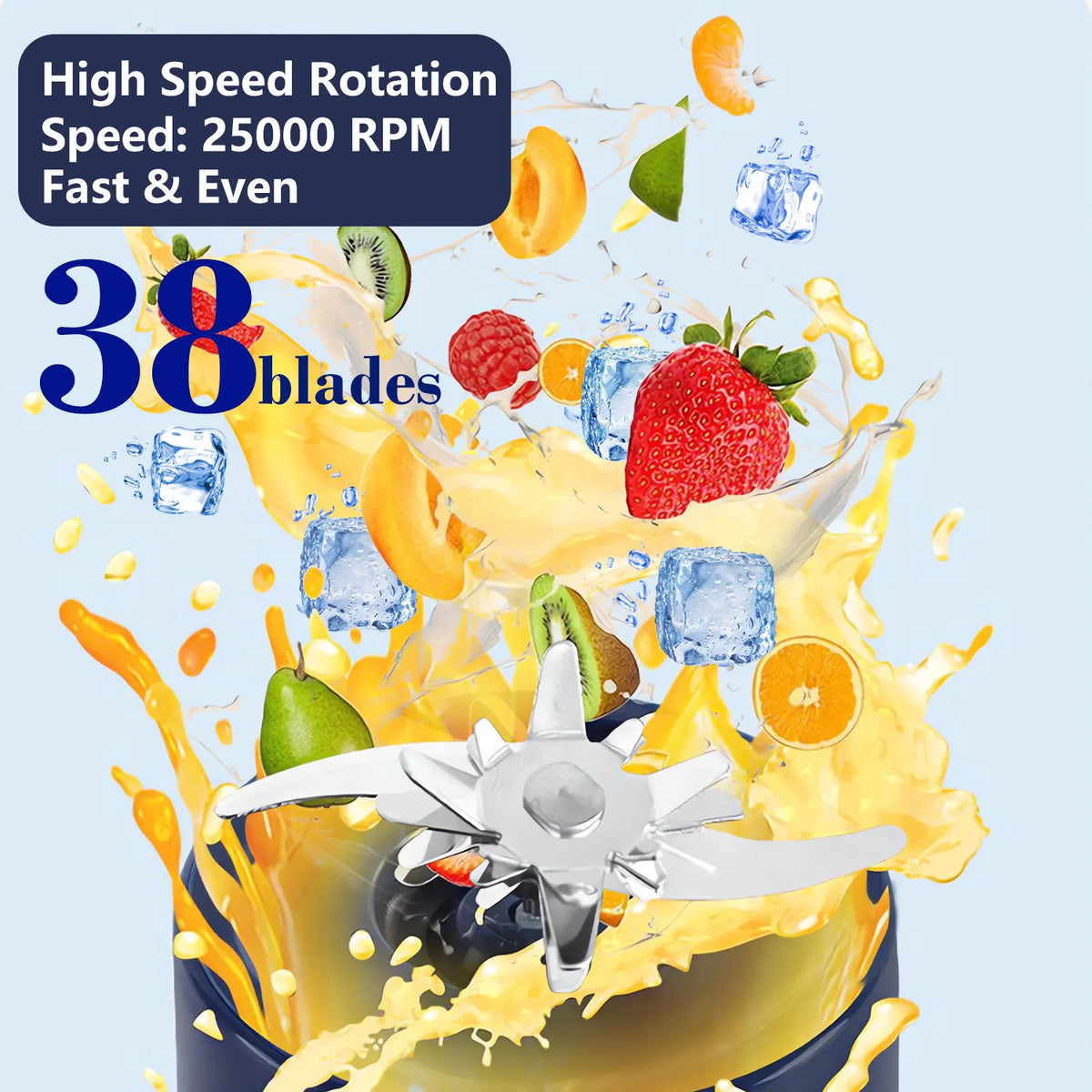 Portable USB Rechargeable Juicer Blender Cup