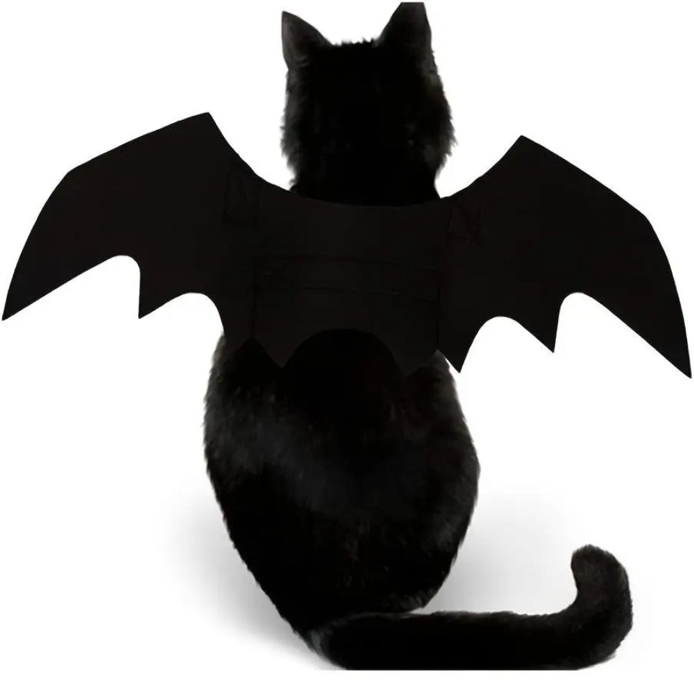 Bat Wings Cat Costume – Adjustable Halloween Pet Costume