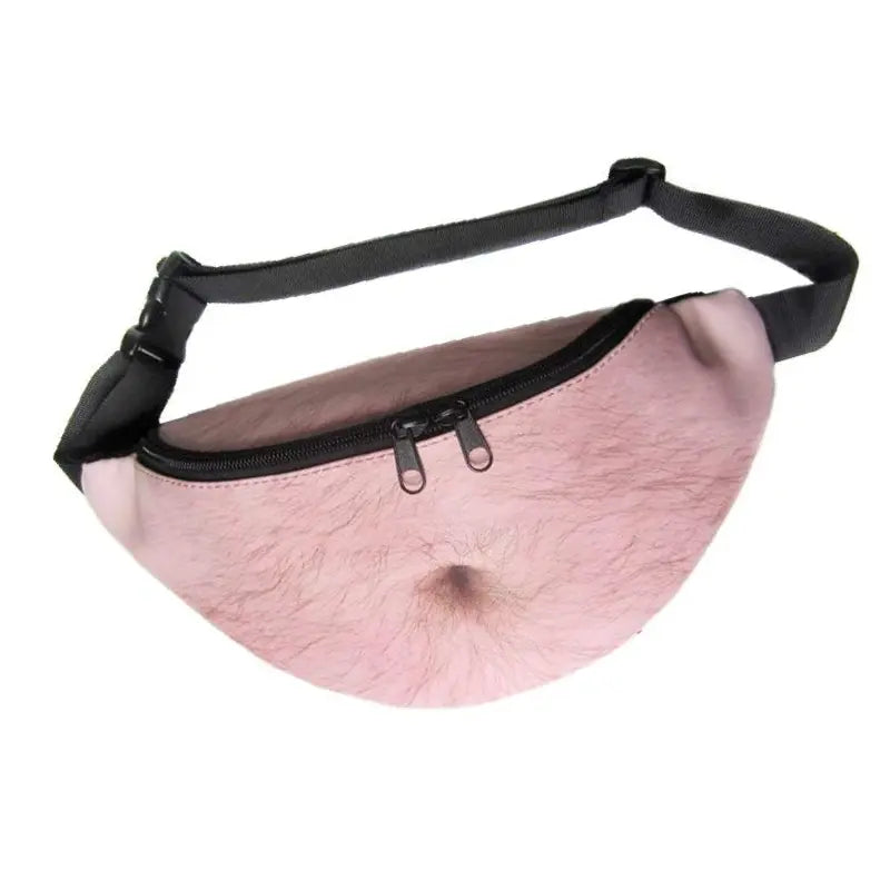 3D Beer Belly Fanny Pack – Funny Waist Bag