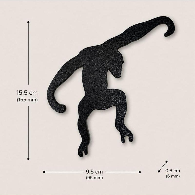 Monkey Banana Hanger Hooks – 3-Piece Set