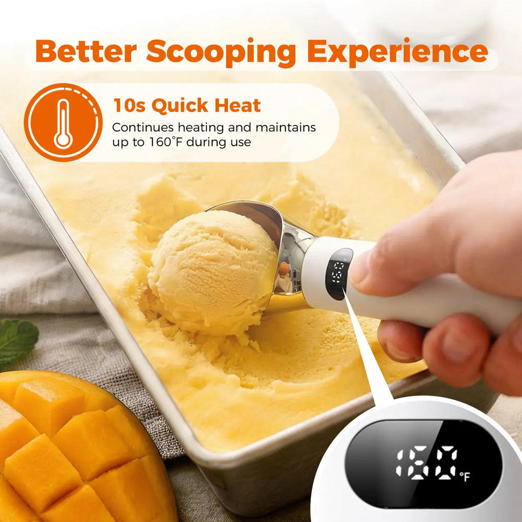 Electric Heated Ice Cream Scoop