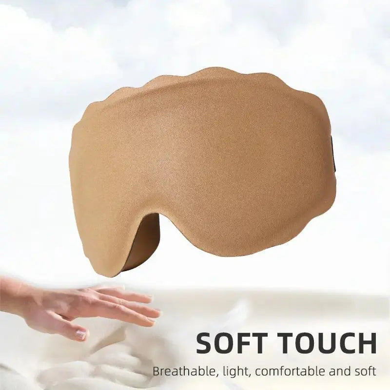 3D Contoured Blackout Sleep Mask