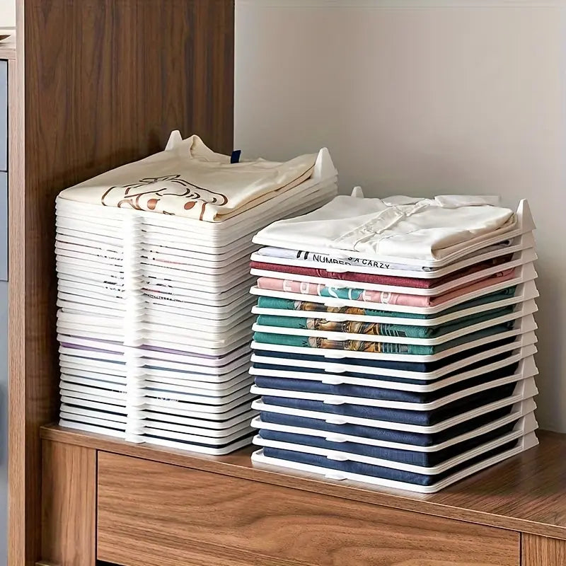 10PCS Stackable Clothes Organizer Set