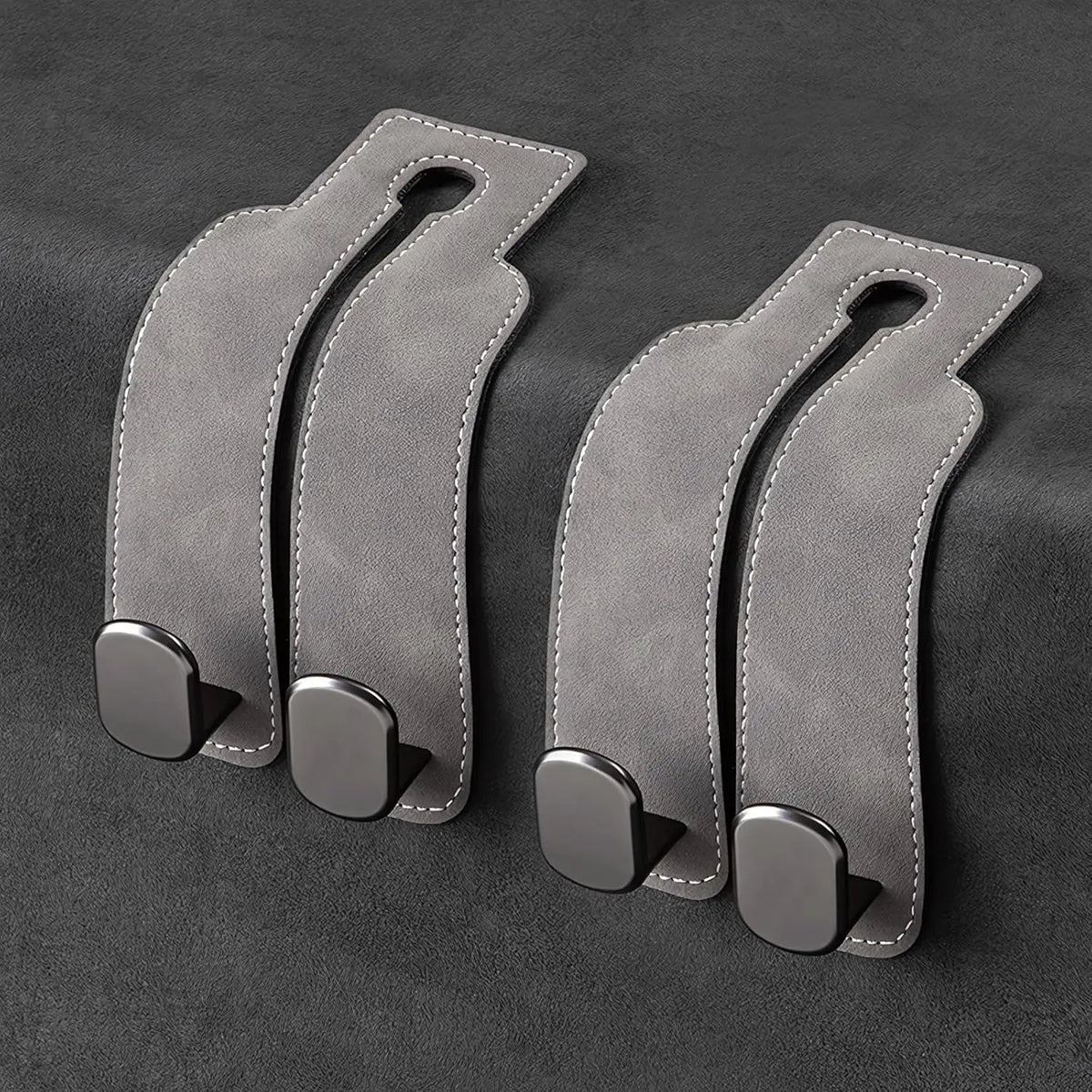 Car Seat Headrest Hook – Double Storage Hook for Bags, Purses & Groceries