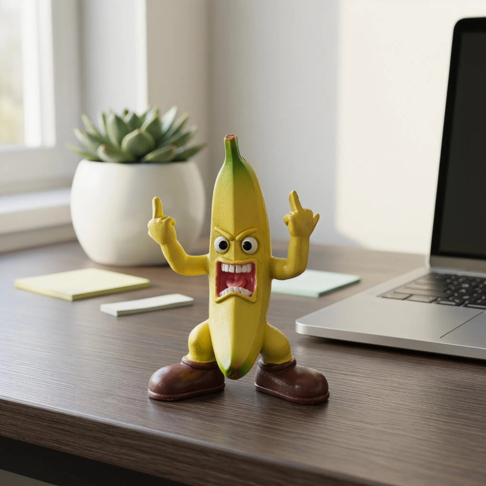 Funny Middle Finger Animal Figurine