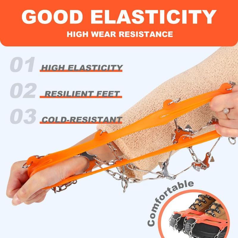 8-Tooth Ice Cleats for Shoes & Boots