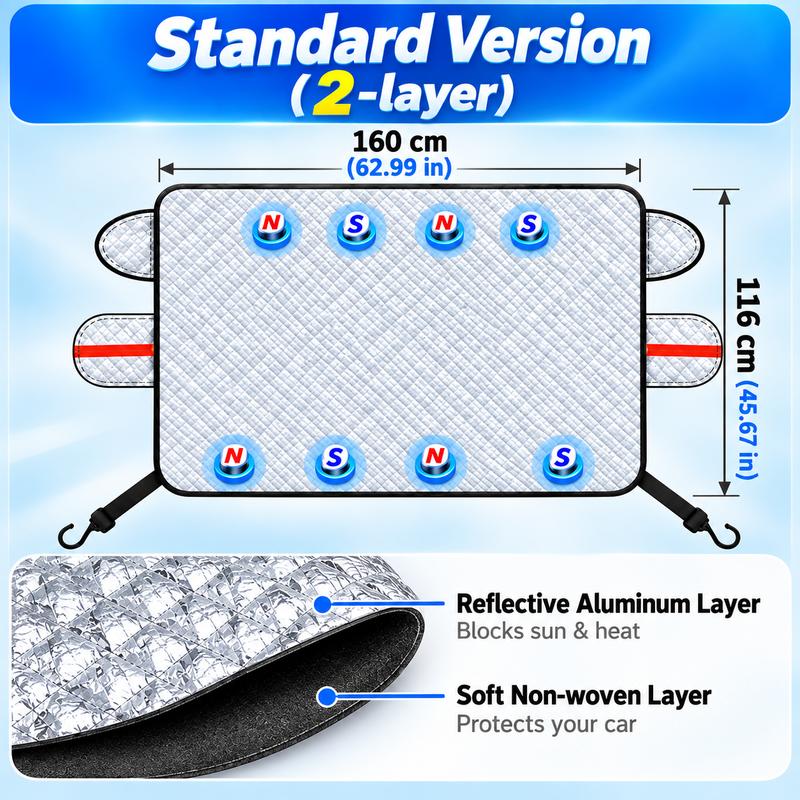All-Season Magnetic Windshield Cover
