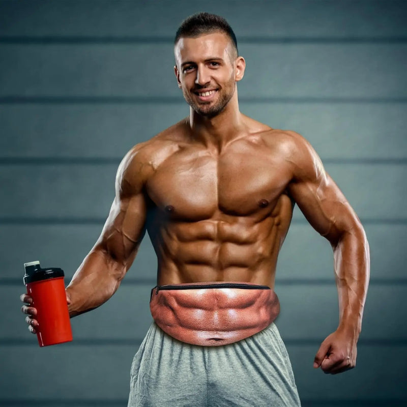 3D Beer Belly Fanny Pack – Funny Waist Bag