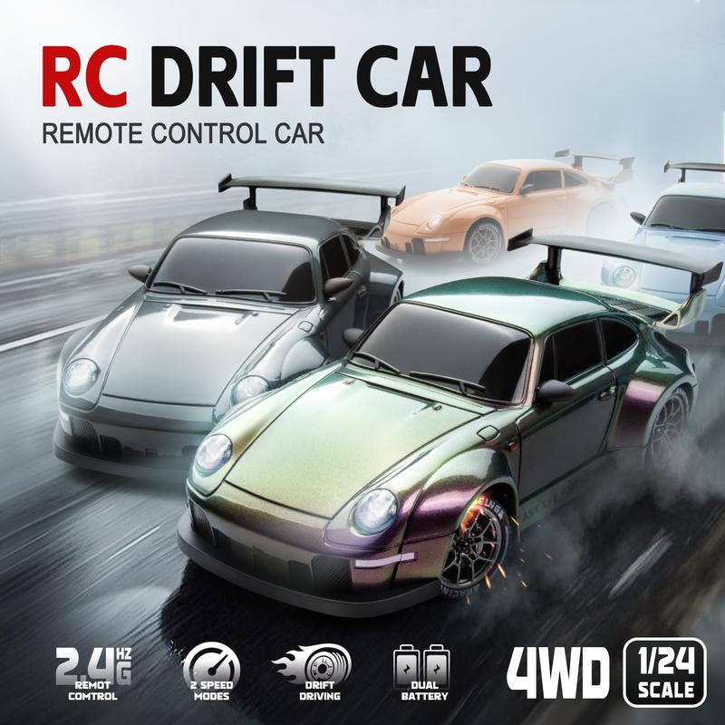 1:24 4WD RC Drift Car with LED Lights