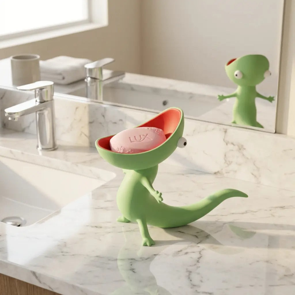 Cute Lizard Soap Holder