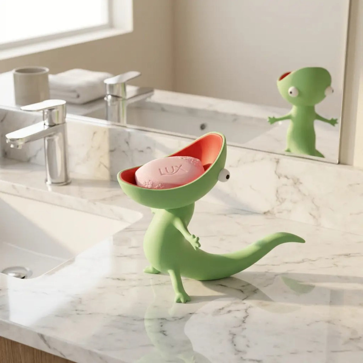 Cute Lizard Soap Holder