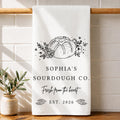 Sourdough Co Fresh From The Heart, Personalized Kitchen Towel, Baker Gift - 1