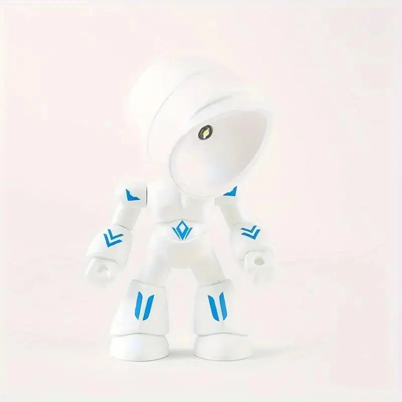 Mini Robot Magnetic Night Light – Adjustable LED Lamp