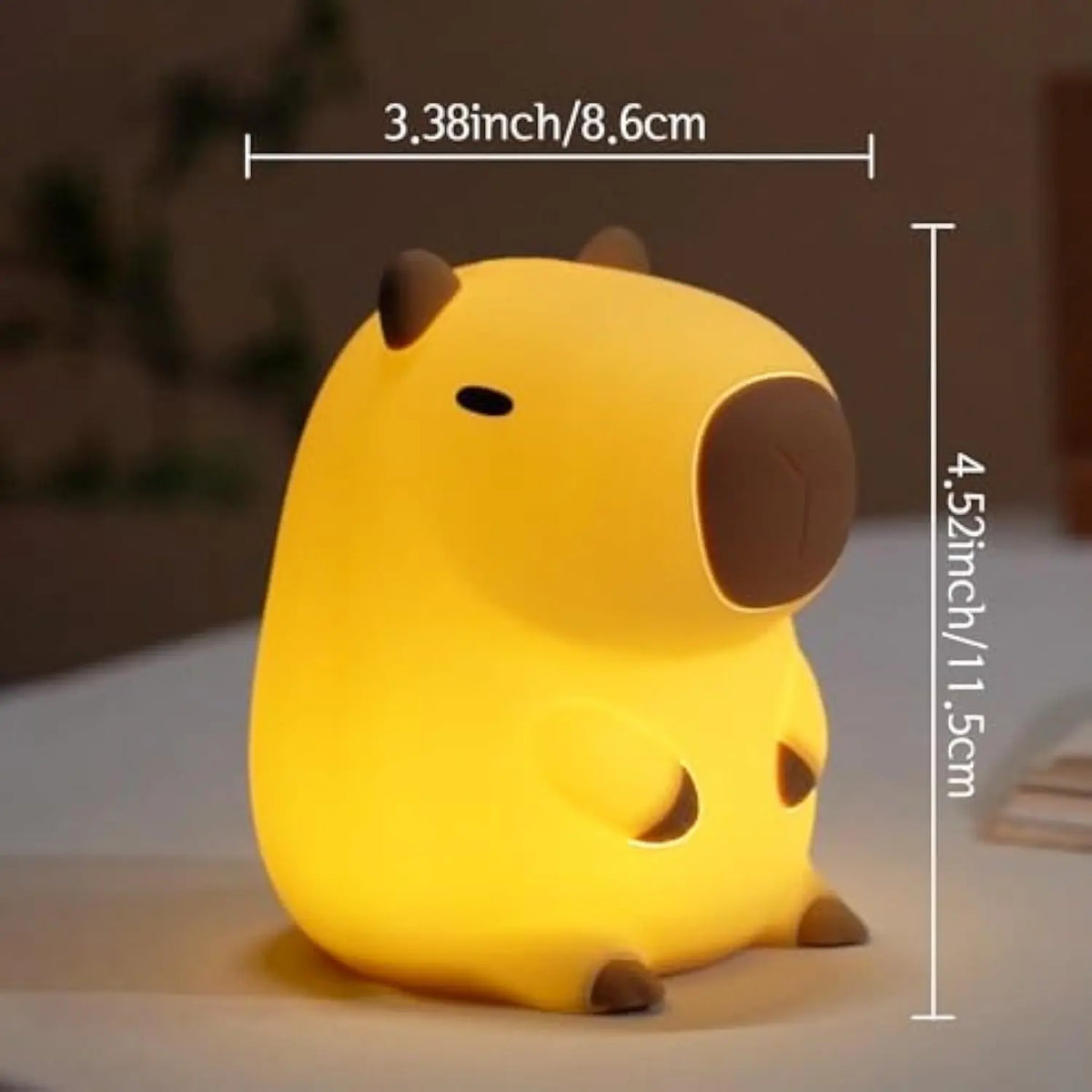 Cute Axolotl Silicone Night Light