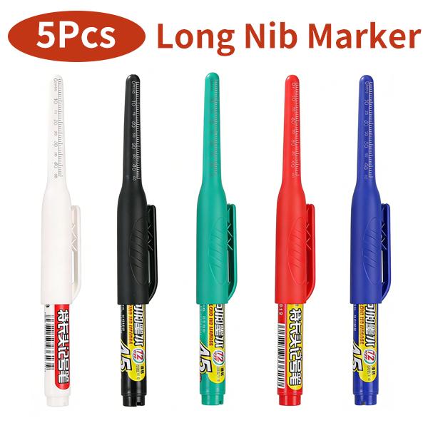 45mm Long Nib Deep Hole Marker Pens – Precision Marking Tool