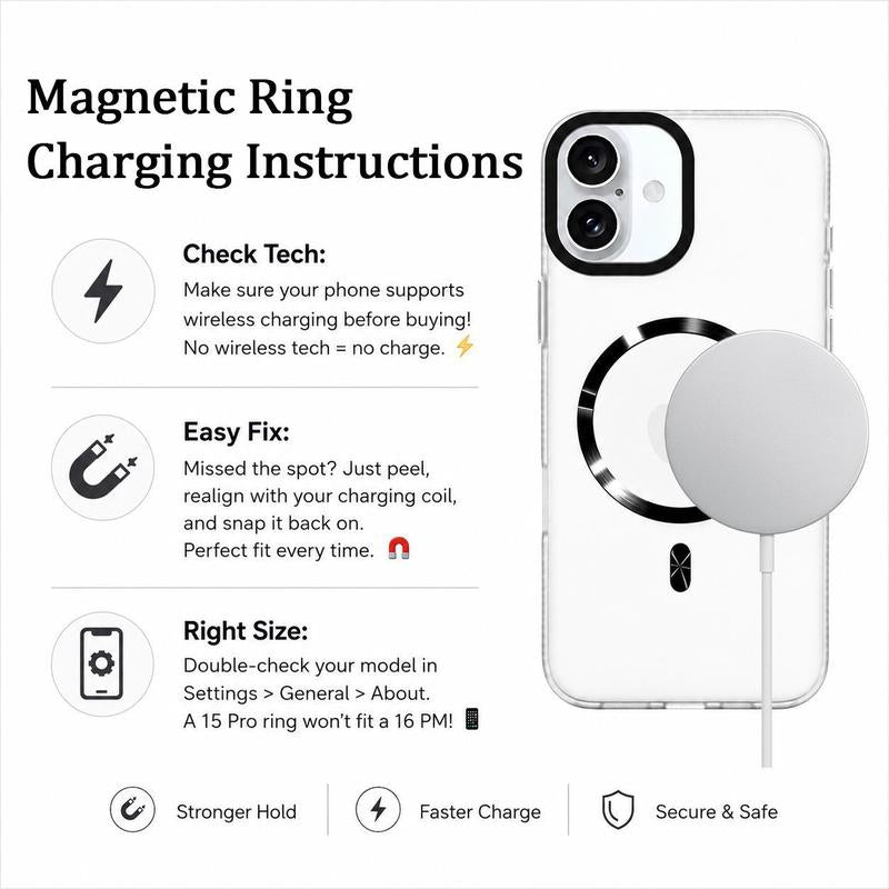 Magnetic Stand Liquid Silicone Full Coverage Phone Case with AI Capture Button