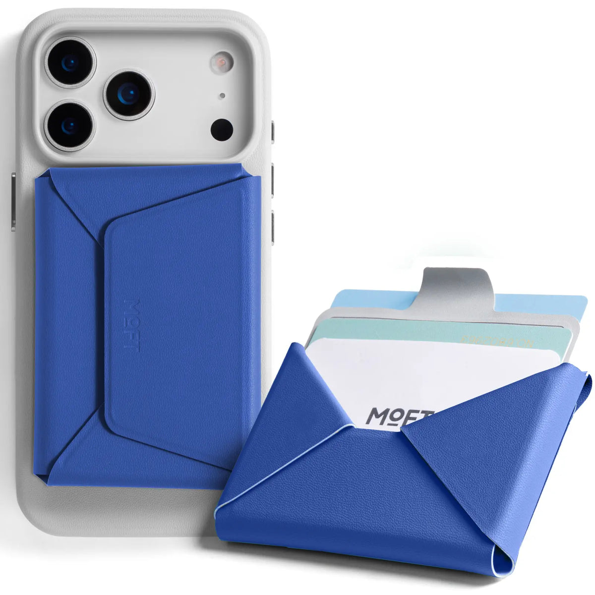 MagSafe Wallet Stand – Slim Magnetic Card Holder with Kickstand, RFID Blocking Wallet