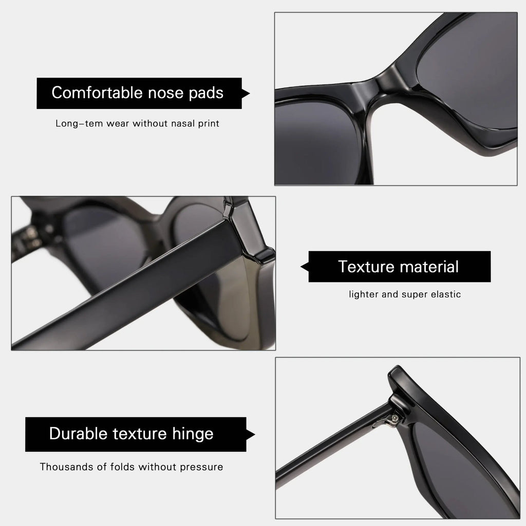 Retro Bat-Wing Cat Eye Sunglasses