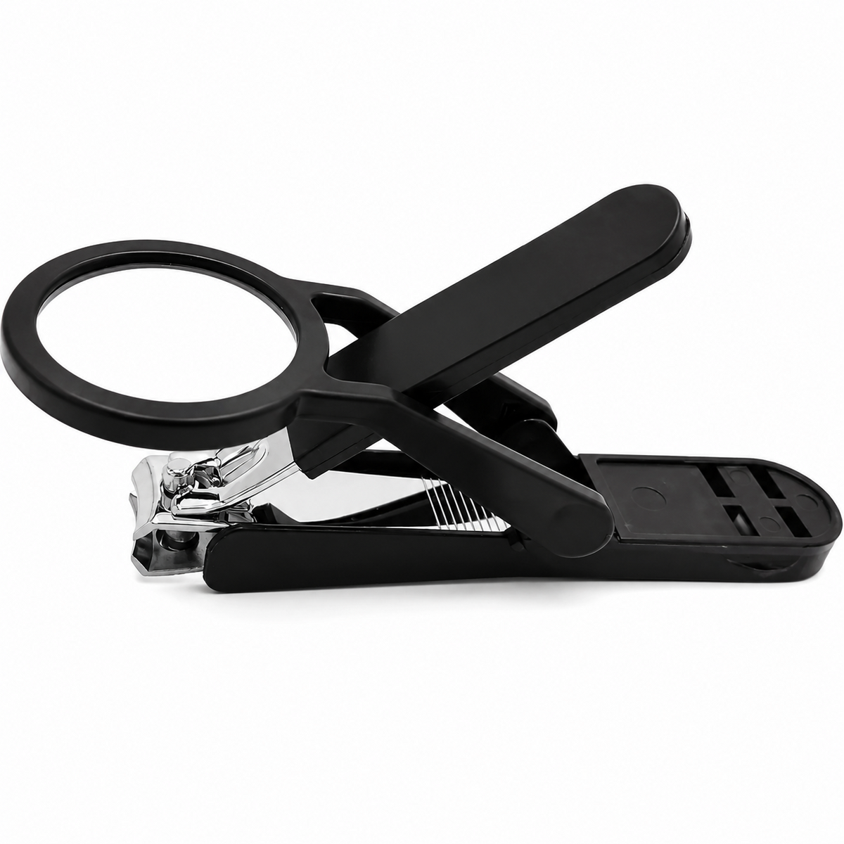 Magnifying Nail Clipper – Precision Nail Cutter with Built-In HD Glass Lens