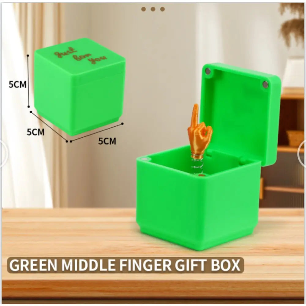 Funny Surprise Prank Gift Box – Spring-Loaded Gag Gift