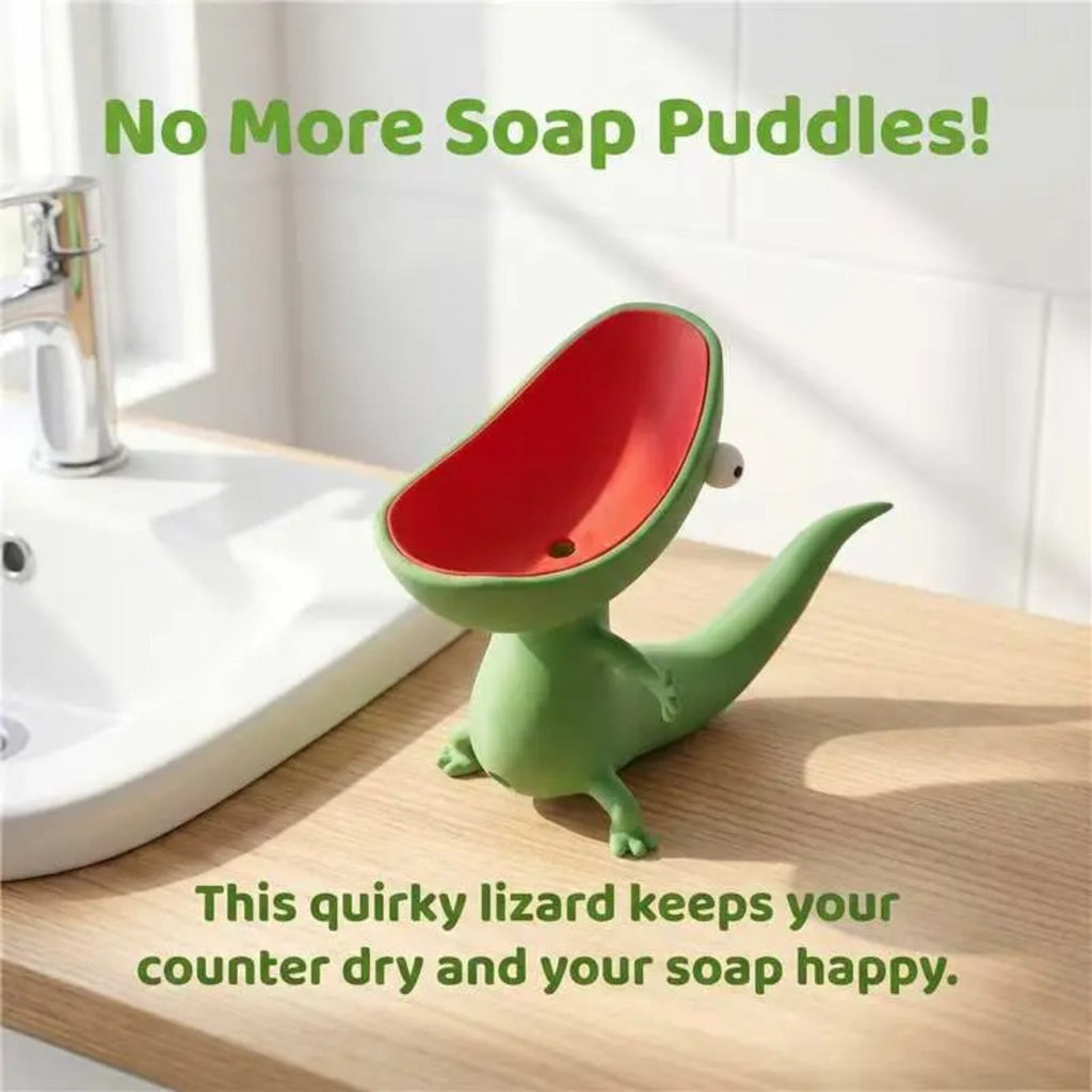 Cute Lizard Soap Holder