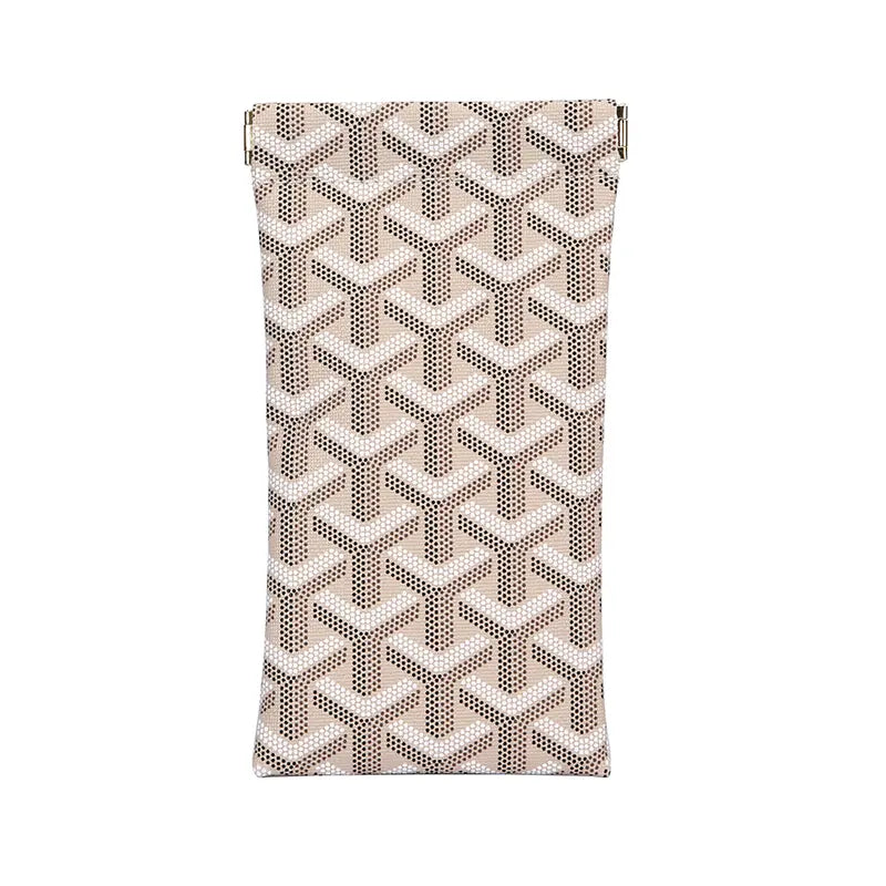 Mini Eyeglass Pouch – Soft Protective Glasses Case with Auto Closure