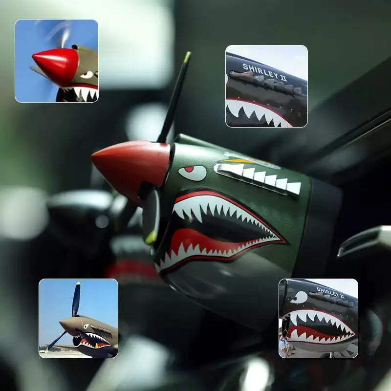 P-40 Fighter Plane Car Vent Air Freshener – Propeller Design