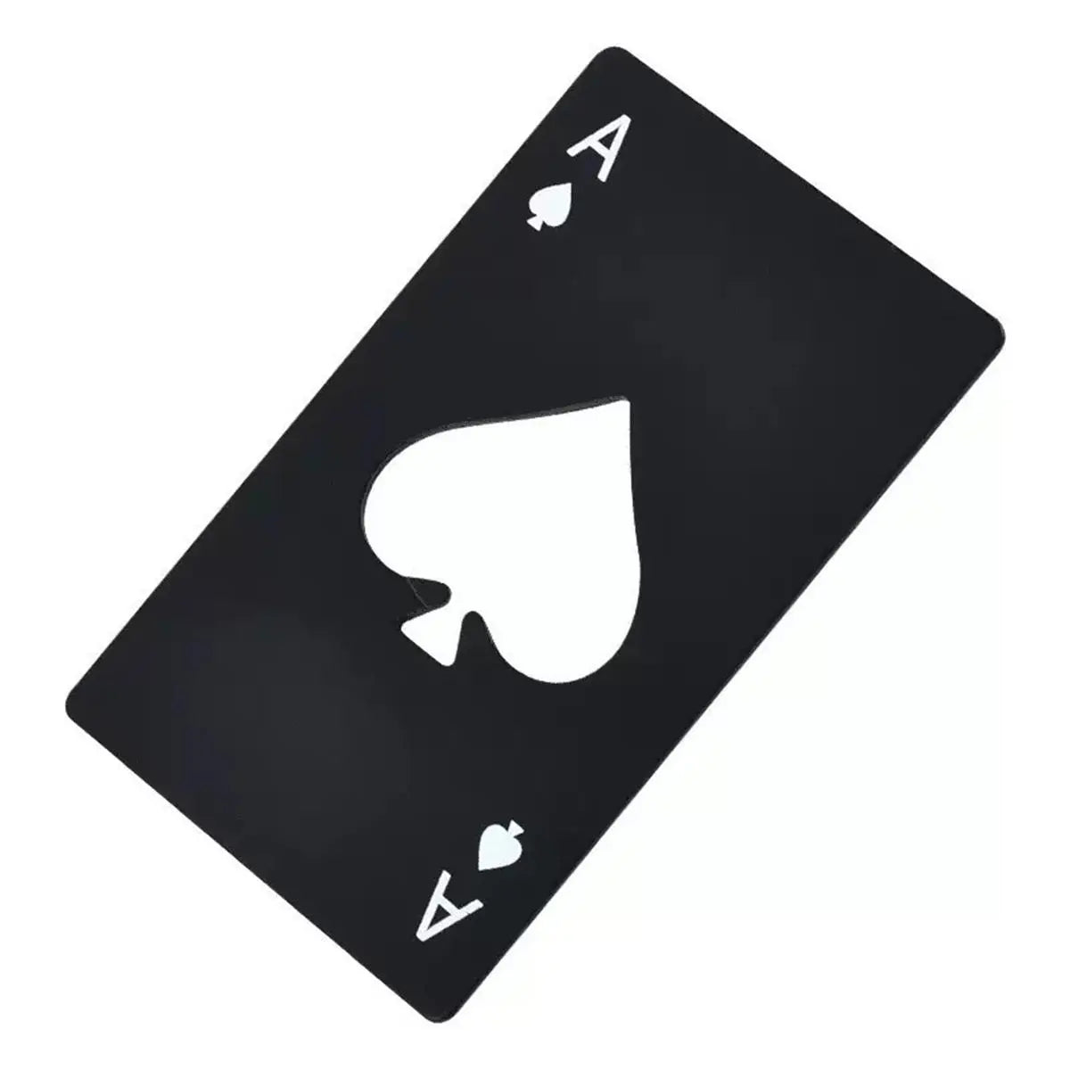 Ace of Spades Card Bottle Opener