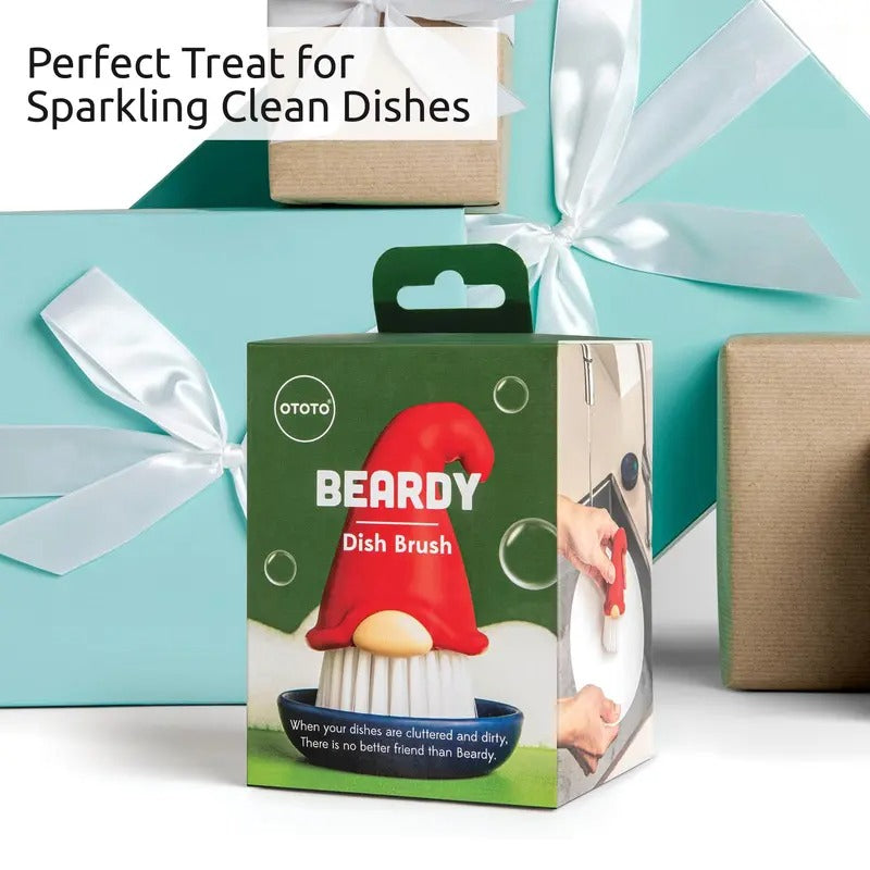 Gnome Standing Dish Brush