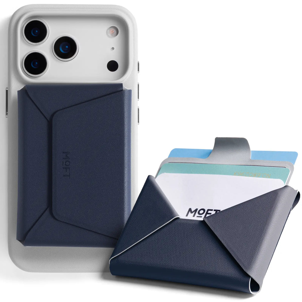 MagSafe Wallet Stand – Slim Magnetic Card Holder with Kickstand, RFID Blocking Wallet