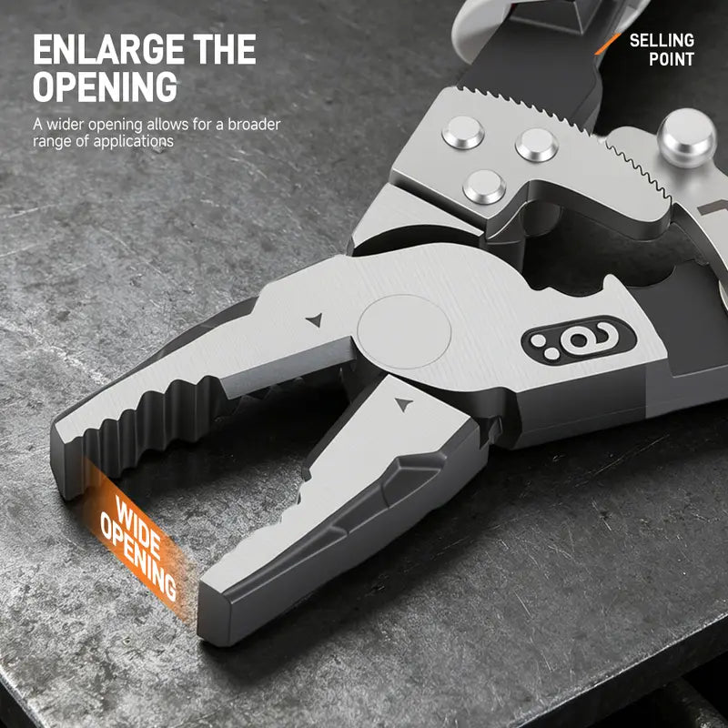 Self-Locking Ratchet Pliers