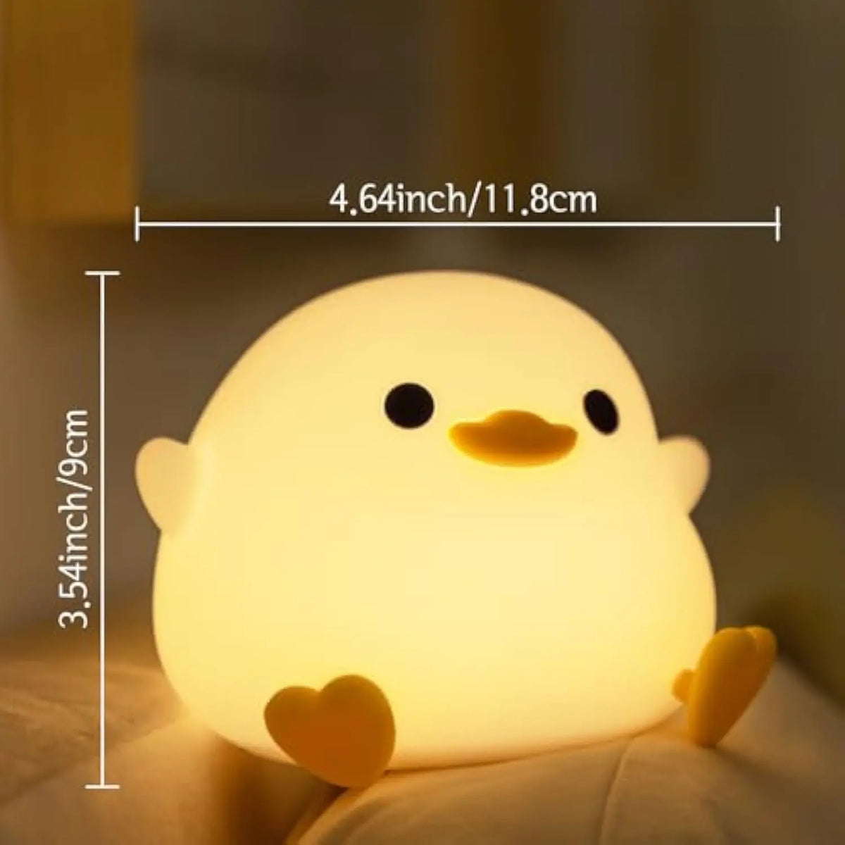 Cute Axolotl Silicone Night Light