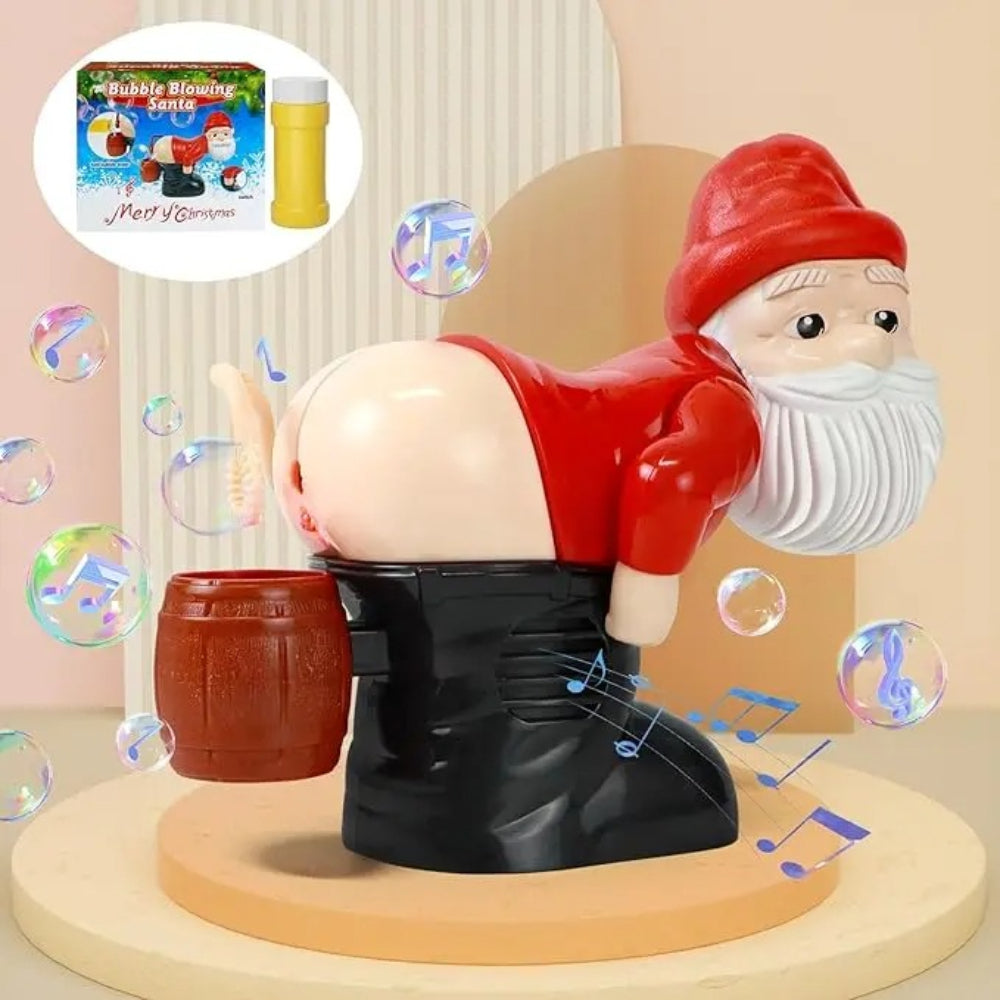 Farting Santa Bubble Machine – Funny Christmas Bubble Toy with Music & Sounds