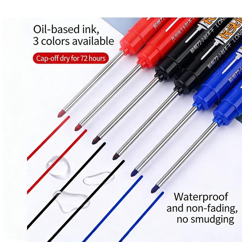 45mm Long Nib Deep Hole Marker Pens – Precision Marking Tool