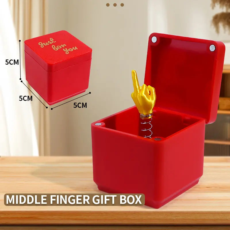 Funny Surprise Prank Gift Box – Spring-Loaded Gag Gift