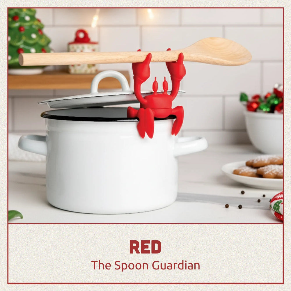 Cute Crab Utensil Rest – Spoon Holder & Kitchen Helper