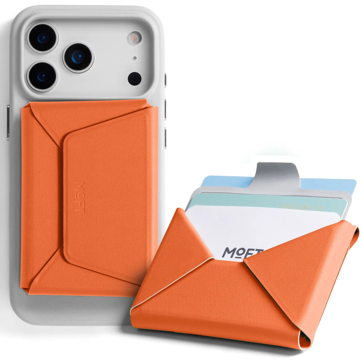 MagSafe Wallet Stand – Slim Magnetic Card Holder with Kickstand, RFID Blocking Wallet
