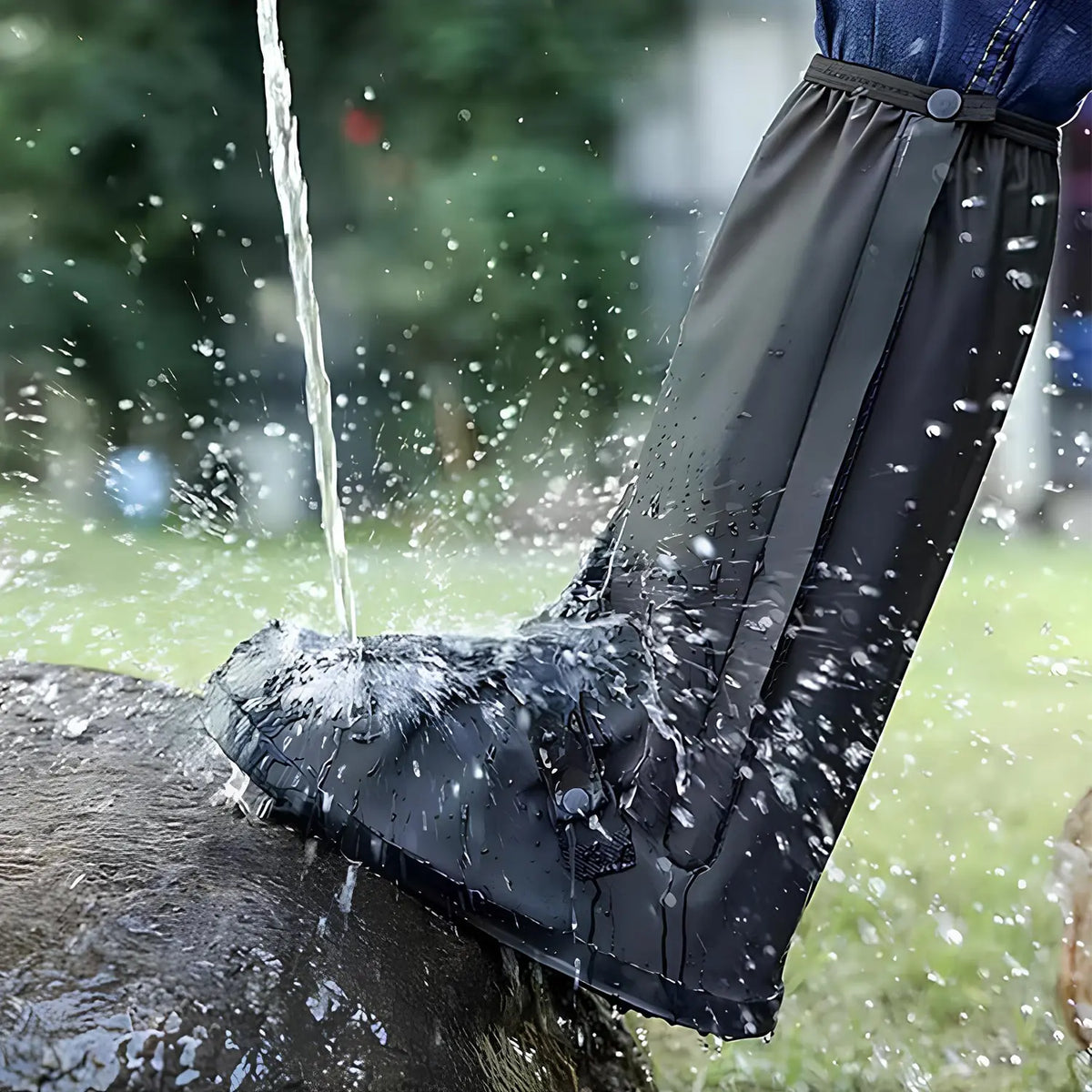 Waterproof Rain Shoe Covers – Reusable Non-Slip Overshoes