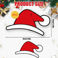 3D Santa Hat Car Emblem Decals
