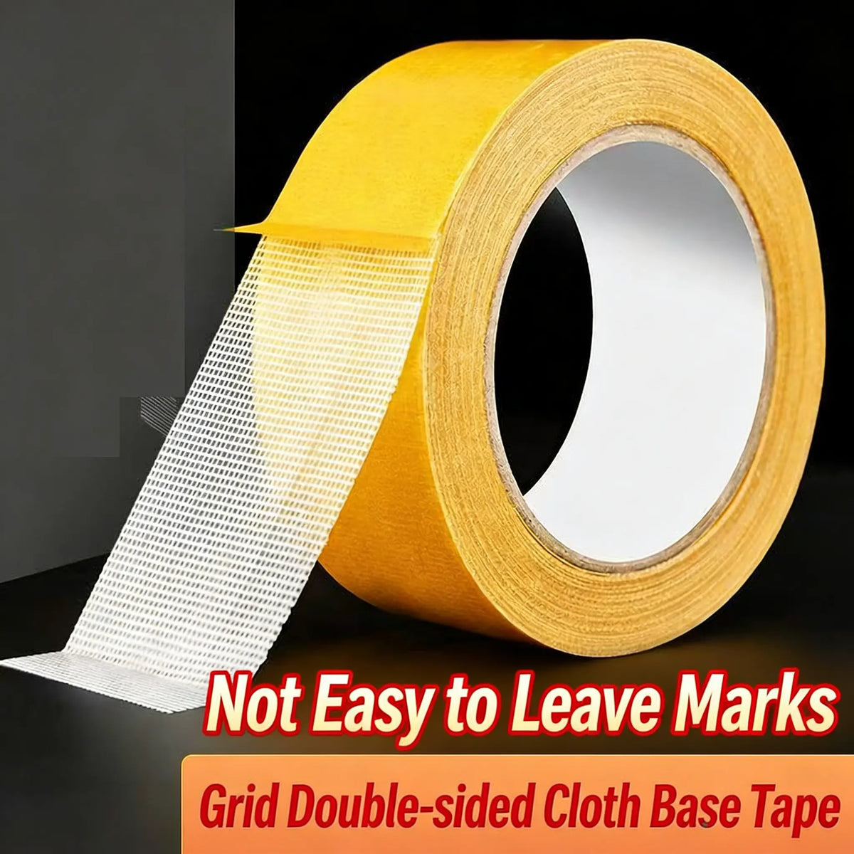 Heavy-Duty Double-Sided Mesh Tape