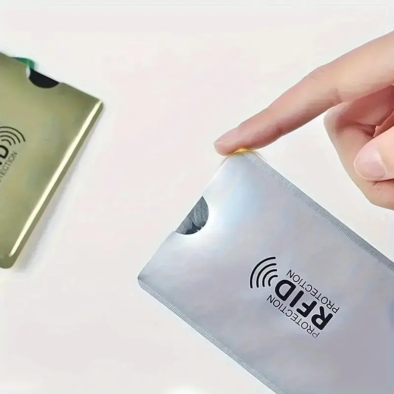 RFID Blocking Card Sleeves – Anti-Scan Card Protectors