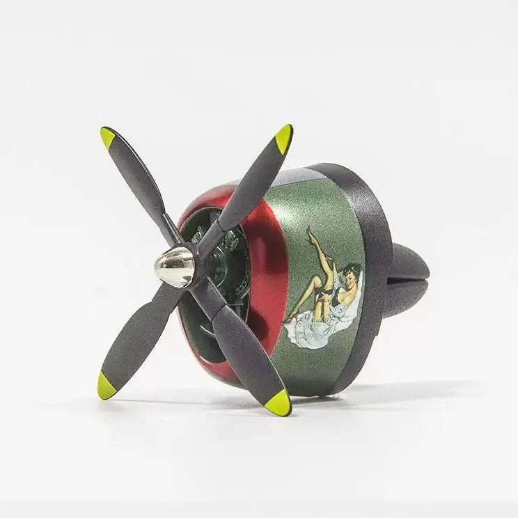 P-40 Fighter Plane Car Vent Air Freshener – Propeller Design