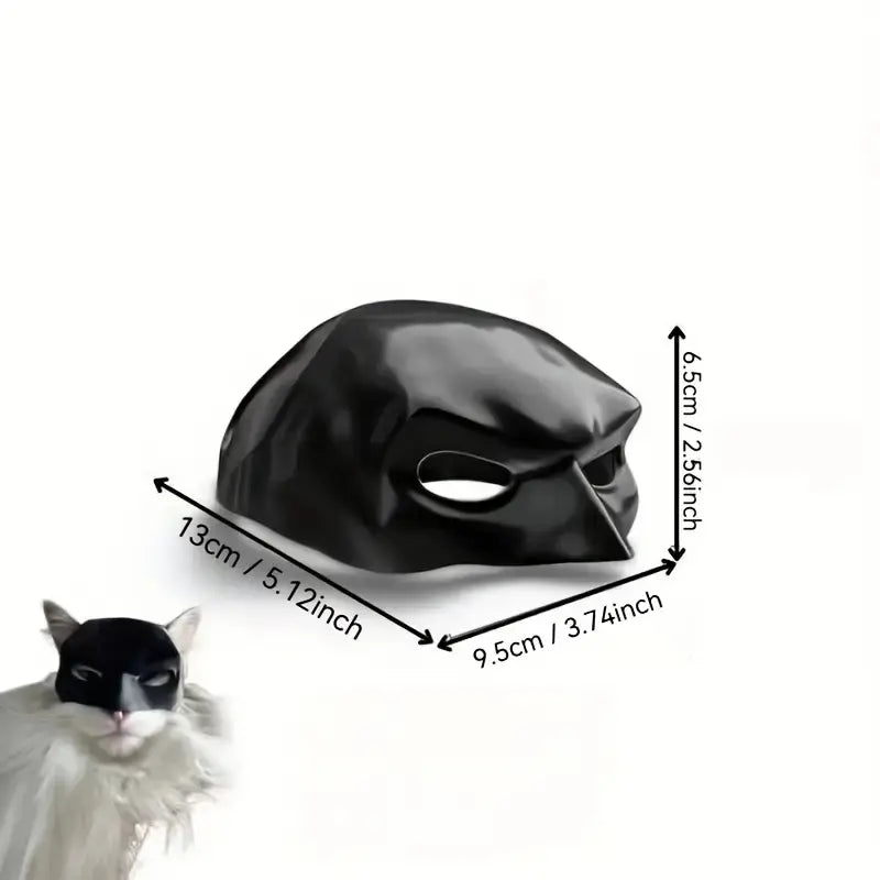 Superhero Cat Mask – Funny Pet Costume