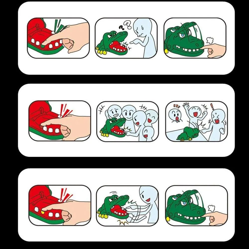 Funny Crocodile Dentist Game for Kids – Crocodile Teeth Biting Toy