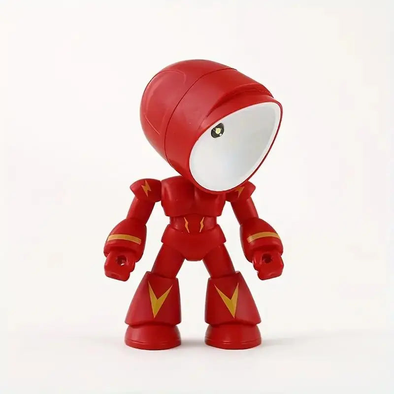 Mini Robot Magnetic Night Light – Adjustable LED Lamp