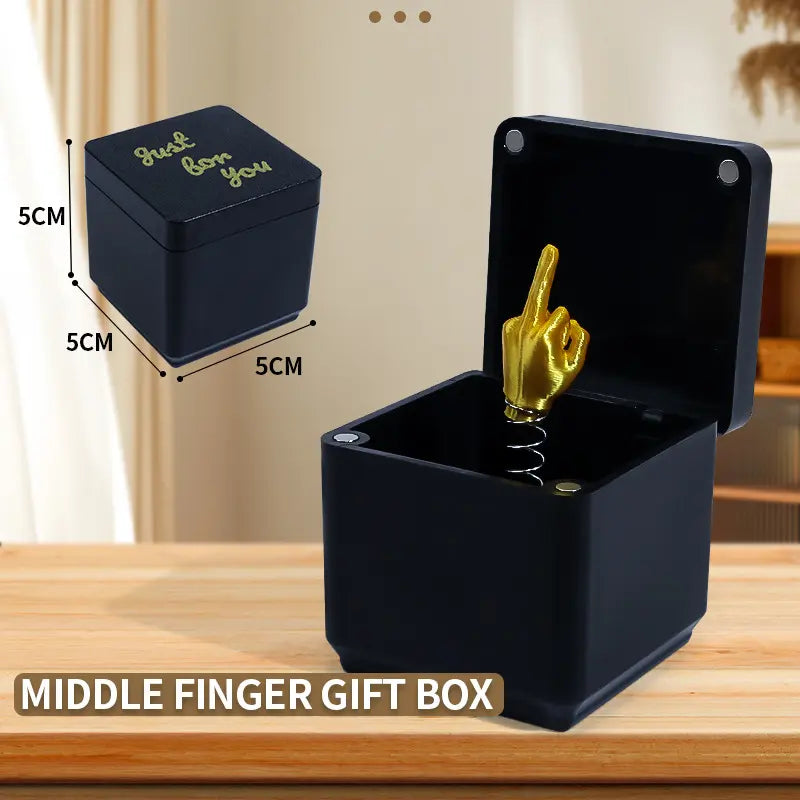 Funny Surprise Prank Gift Box – Spring-Loaded Gag Gift