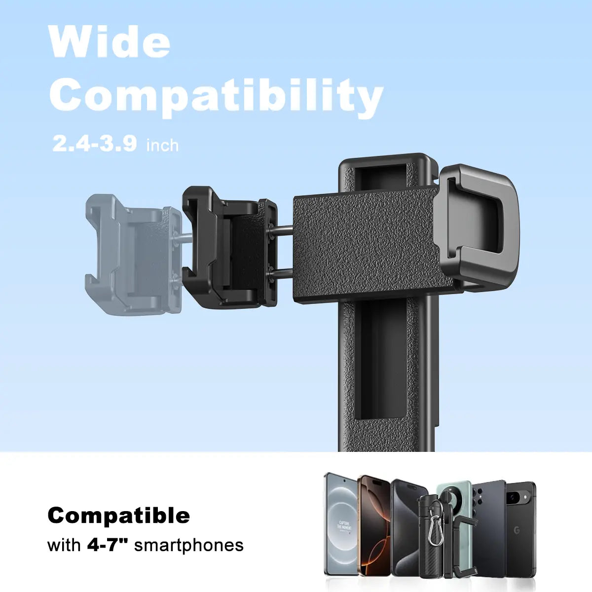 4-in-1 Mini Selfie Stick & Phone Tripod