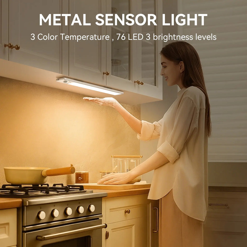 Rechargeable Motion Sensor Magnetic Cabinet Light