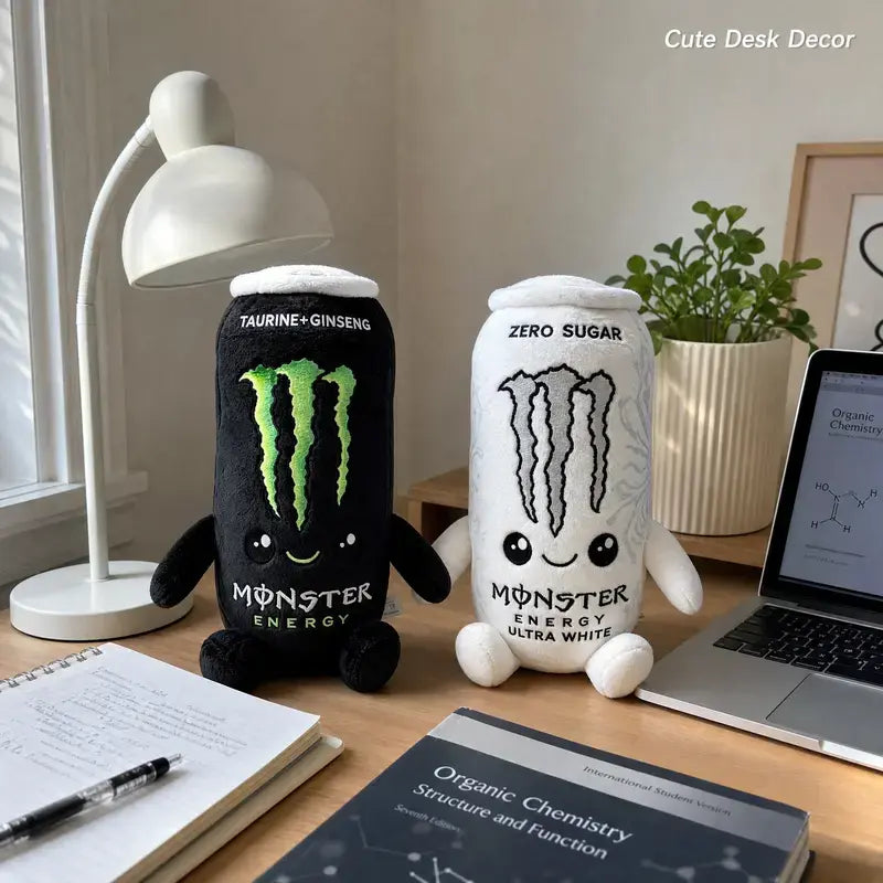 Energy Drink Can Plush Toy – Cute Soft Stuffed Gift