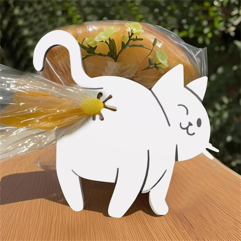 Cute Cat-Shaped Bag Clips – Reusable Bread & Snack Sealers